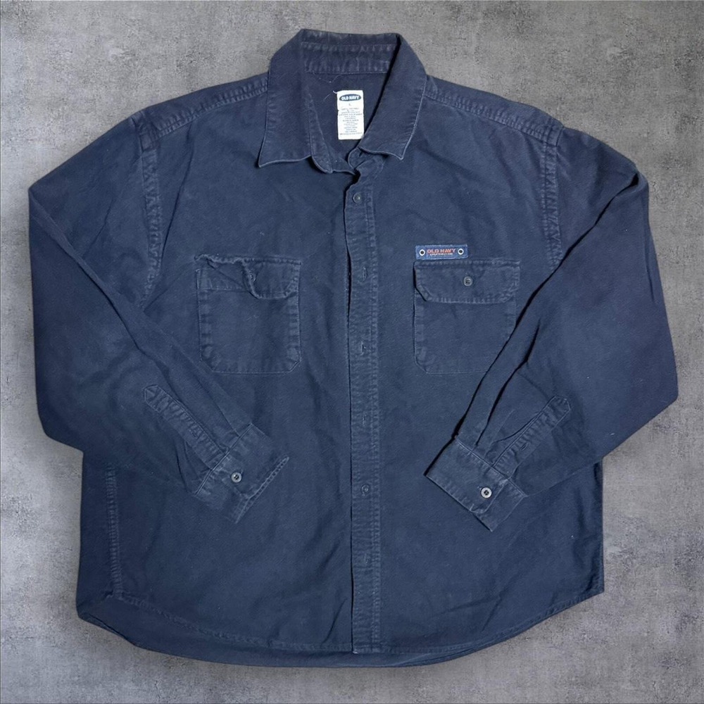 Vintage Old Navy‎ button up shirt large essentials grunge